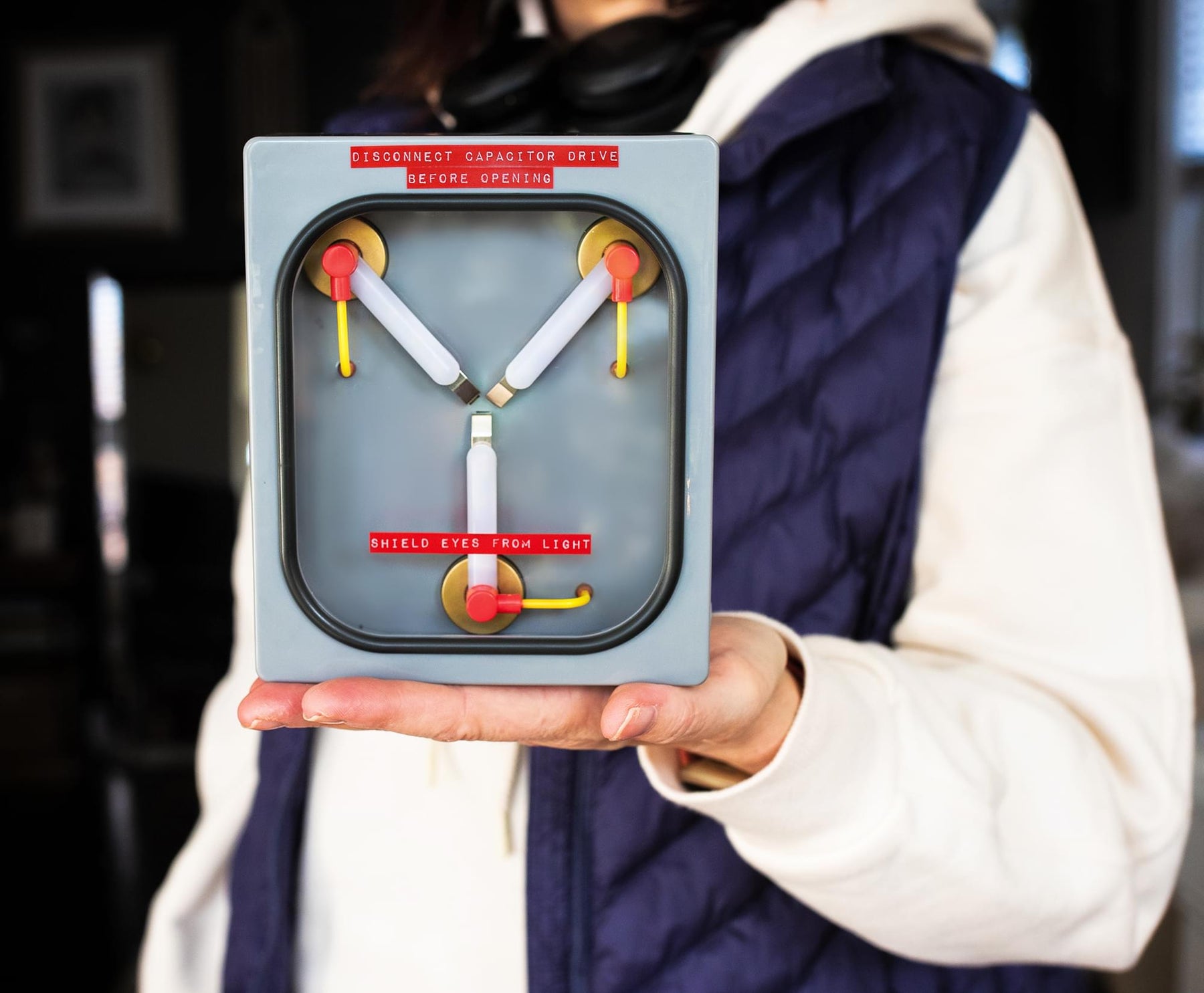 Back to the Future Flux Capacitor Replica USB Mood Light | 6 Inches Tall