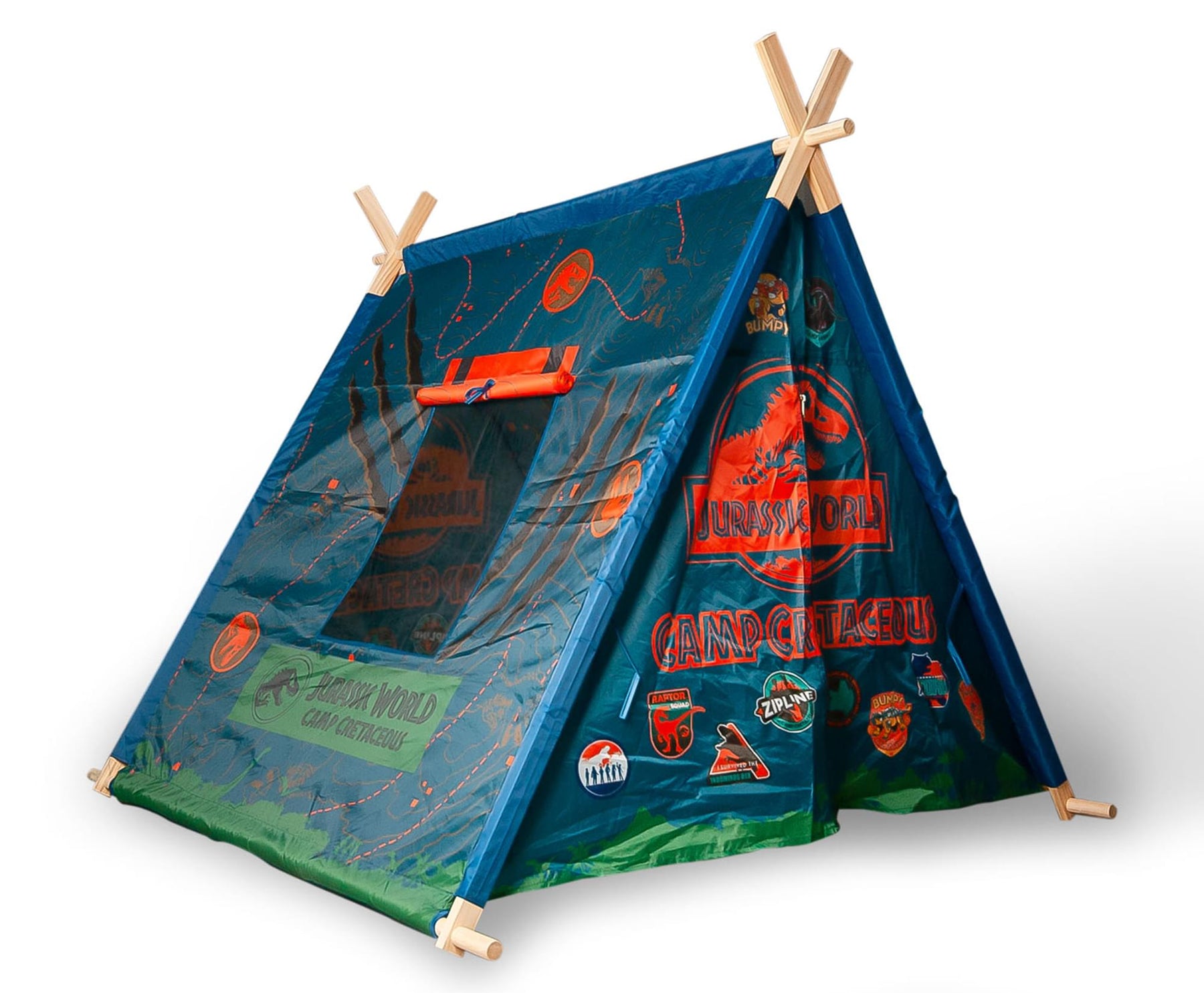 Jurassic World: Camp Cretaceous Indoor Teepee Tent Canopy