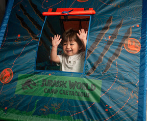 Jurassic World: Camp Cretaceous Indoor Teepee Tent Canopy