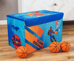 Space Jam: A New Legacy Tune Squad Collapsible Storage Bin Organizer with Lid