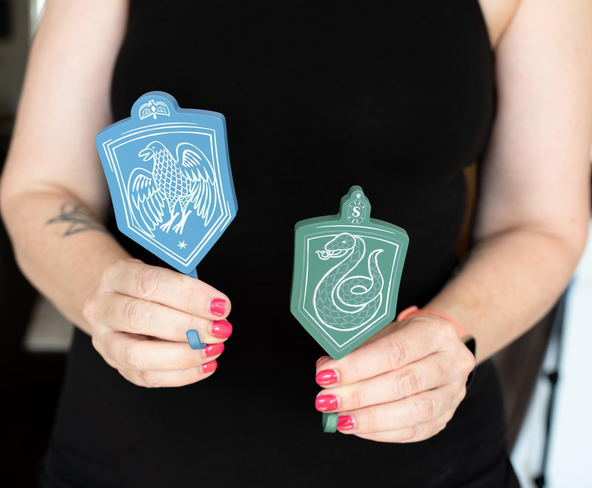 Harry Potter Hogwarts Houses Wall Hooks Storage Rack | Set of 4