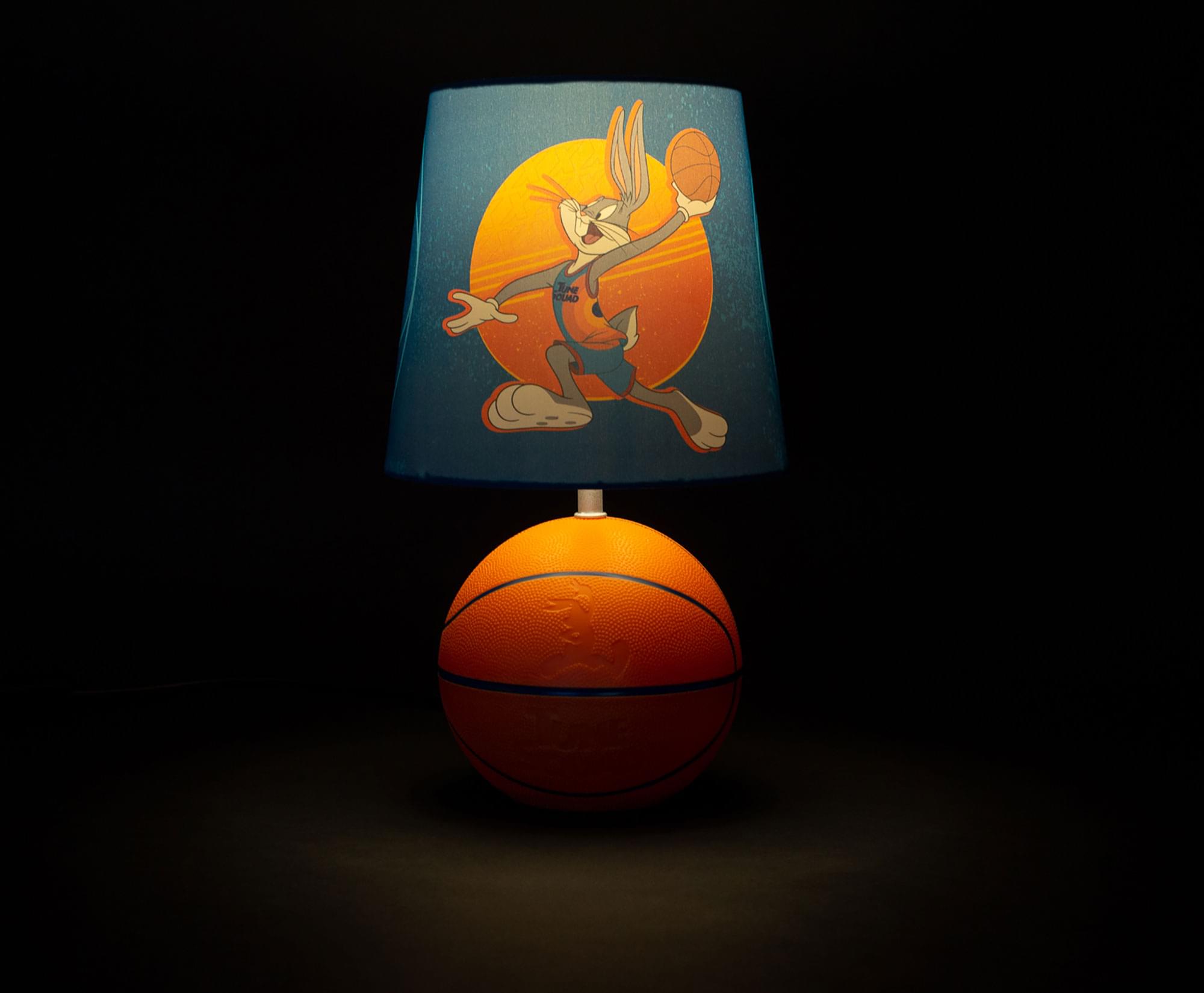 Space Jam 2 Tune Squad Basketball 3D Desk Lamp | 14 Inches Tall