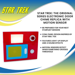 Star Trek: The Original Series Electronic Door Chime Replica with Motion Sensor