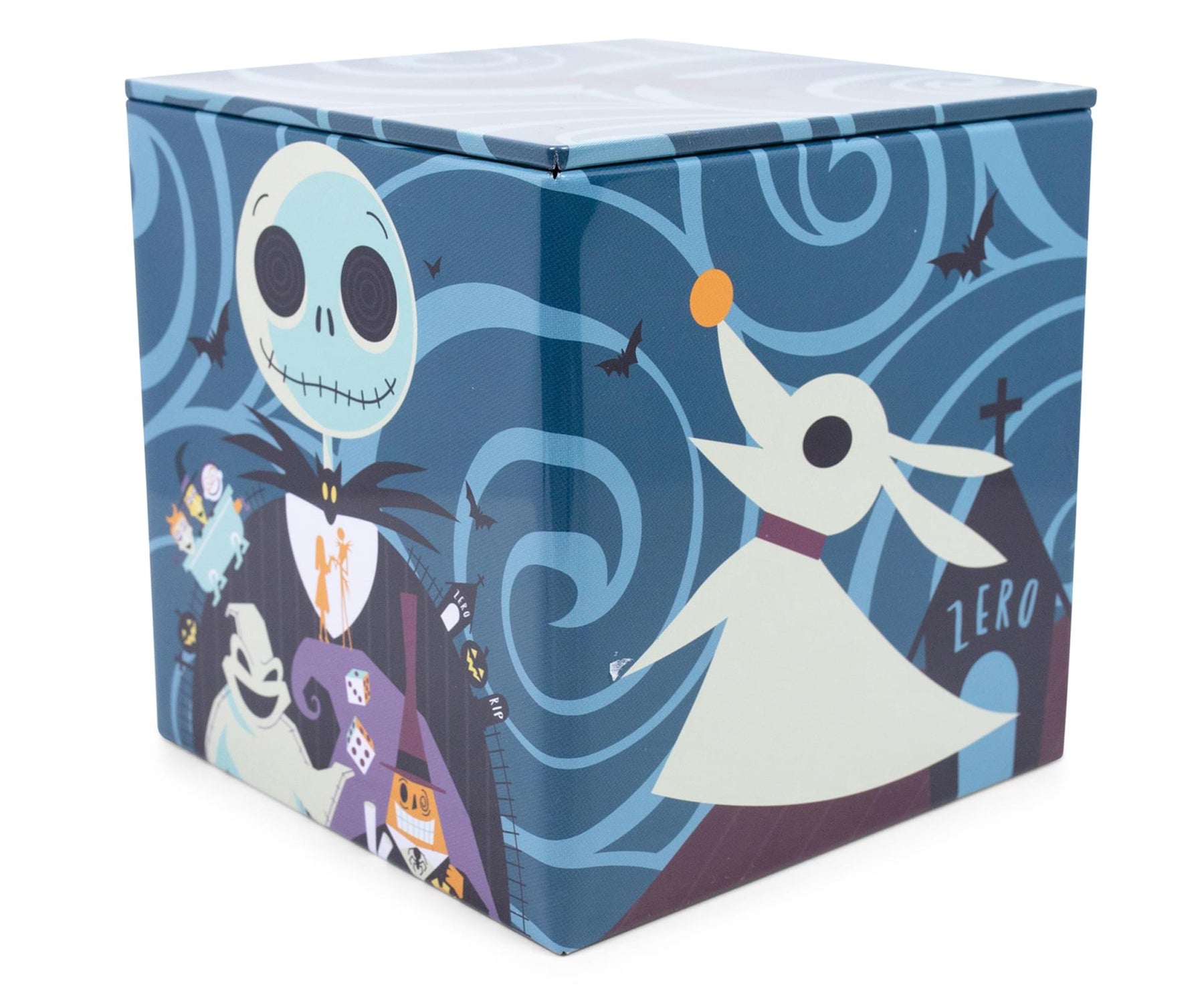 Disney Nightmare Before Christmas Jack Skellington Tin Storage Box | 4 Inches