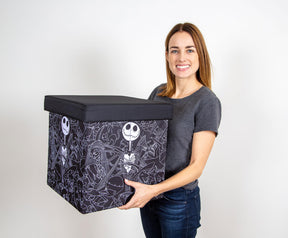 Disney The Nightmare Before Christmas Jack Skellington Storage Bins | Set of 2