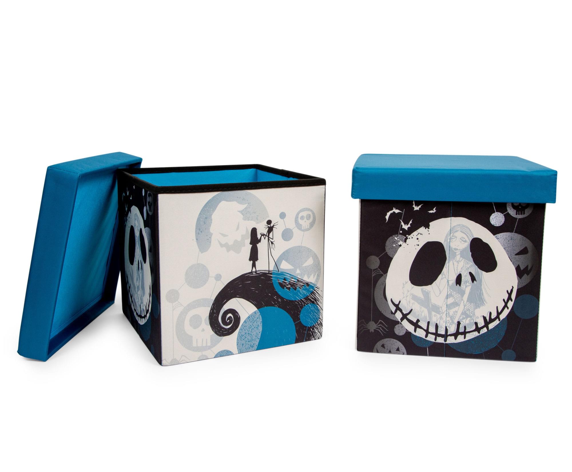 Disney The Nightmare Before Christmas Jack & Sally Storage Bins | Set of 2