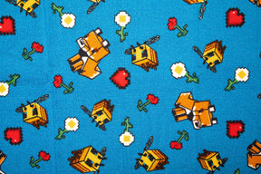 Minecraft Peaceful Printed Area Rug | 60 x 39 Inches