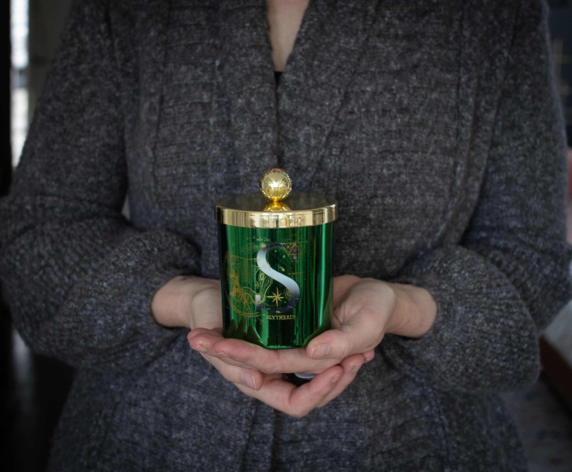 Harry Potter House Slytherin Premium Scented Soy Wax Candle