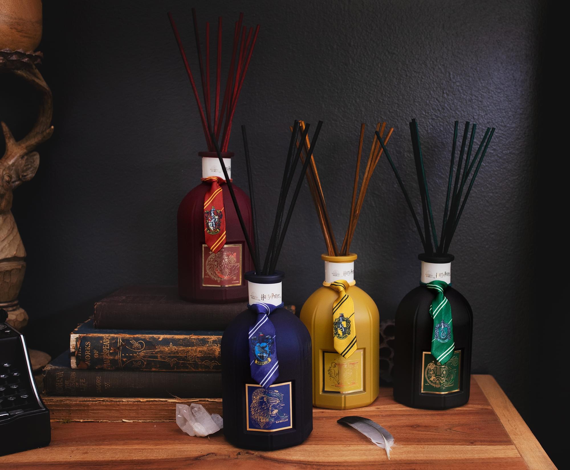 Harry Potter Hogwarts House 4-Piece Premium Reed Diffuser Set