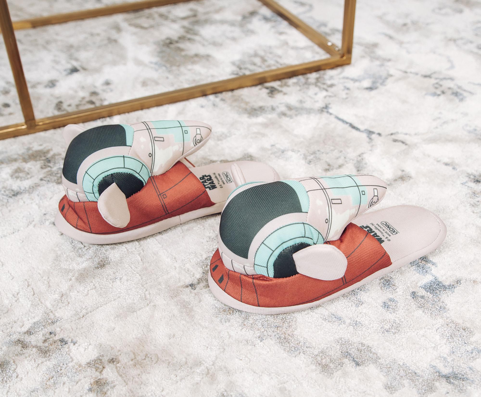 Star Wars Boba Fett Firespray Gunship Unisex Slippers for Adults