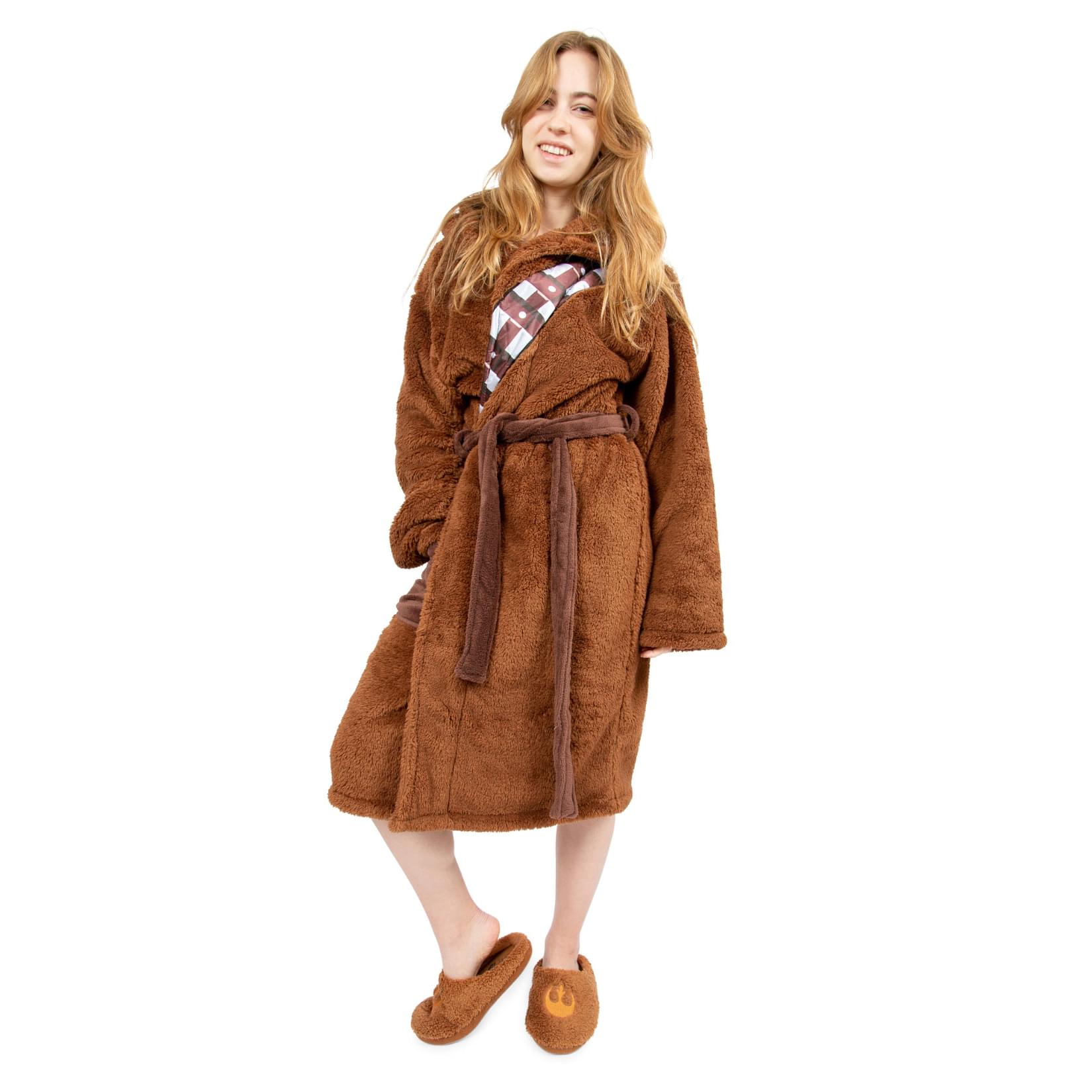 Star Wars Chewbacca Robe and Slipper Set for Adults