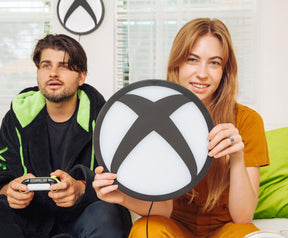 Xbox Logo 12-Inch Hanging LED Wall Light Sign