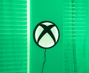 Xbox Logo 12-Inch Hanging LED Wall Light Sign