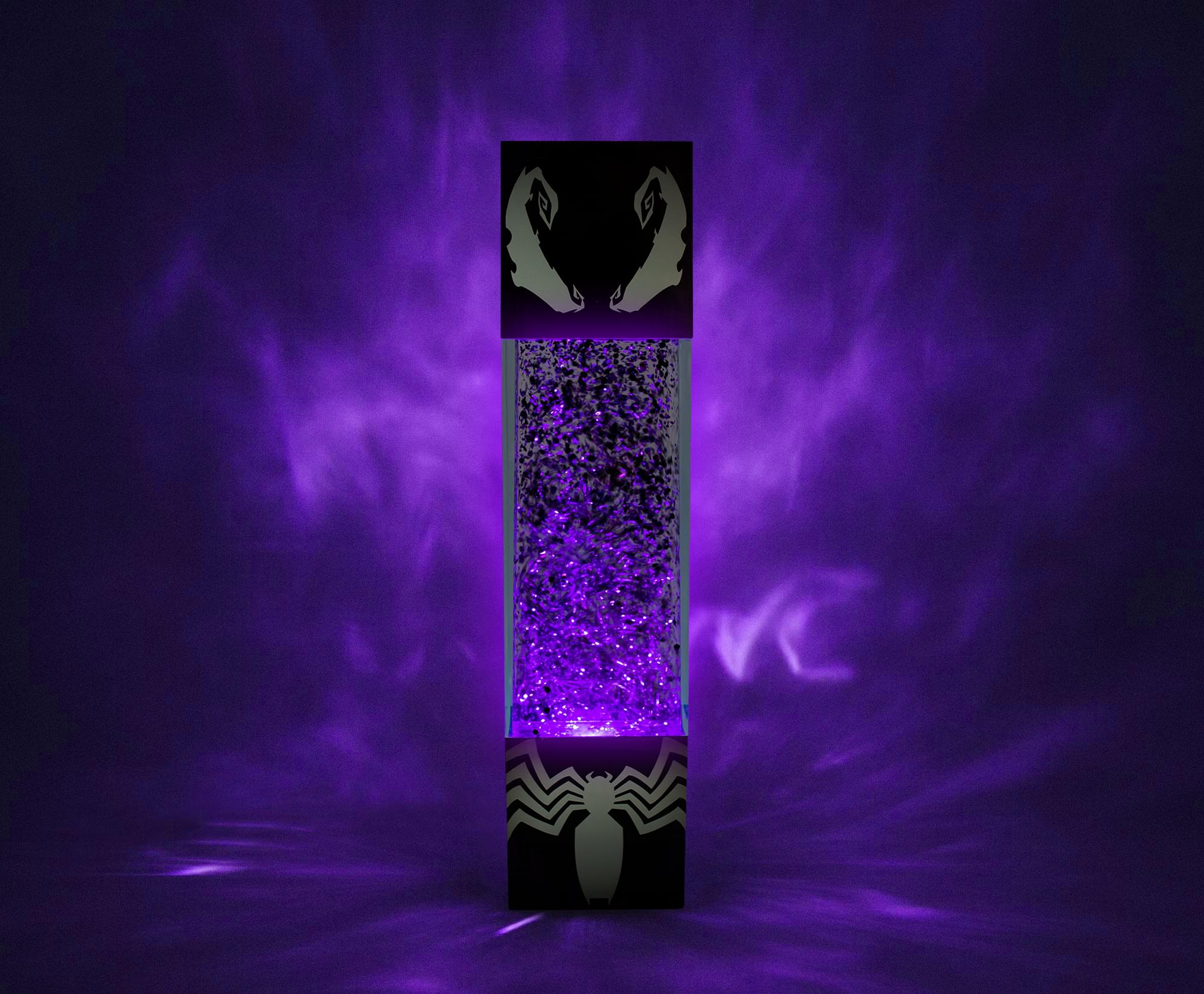 Marvel Spider-Man Venom Glitter Motion Lamp | 13 Inches Tall