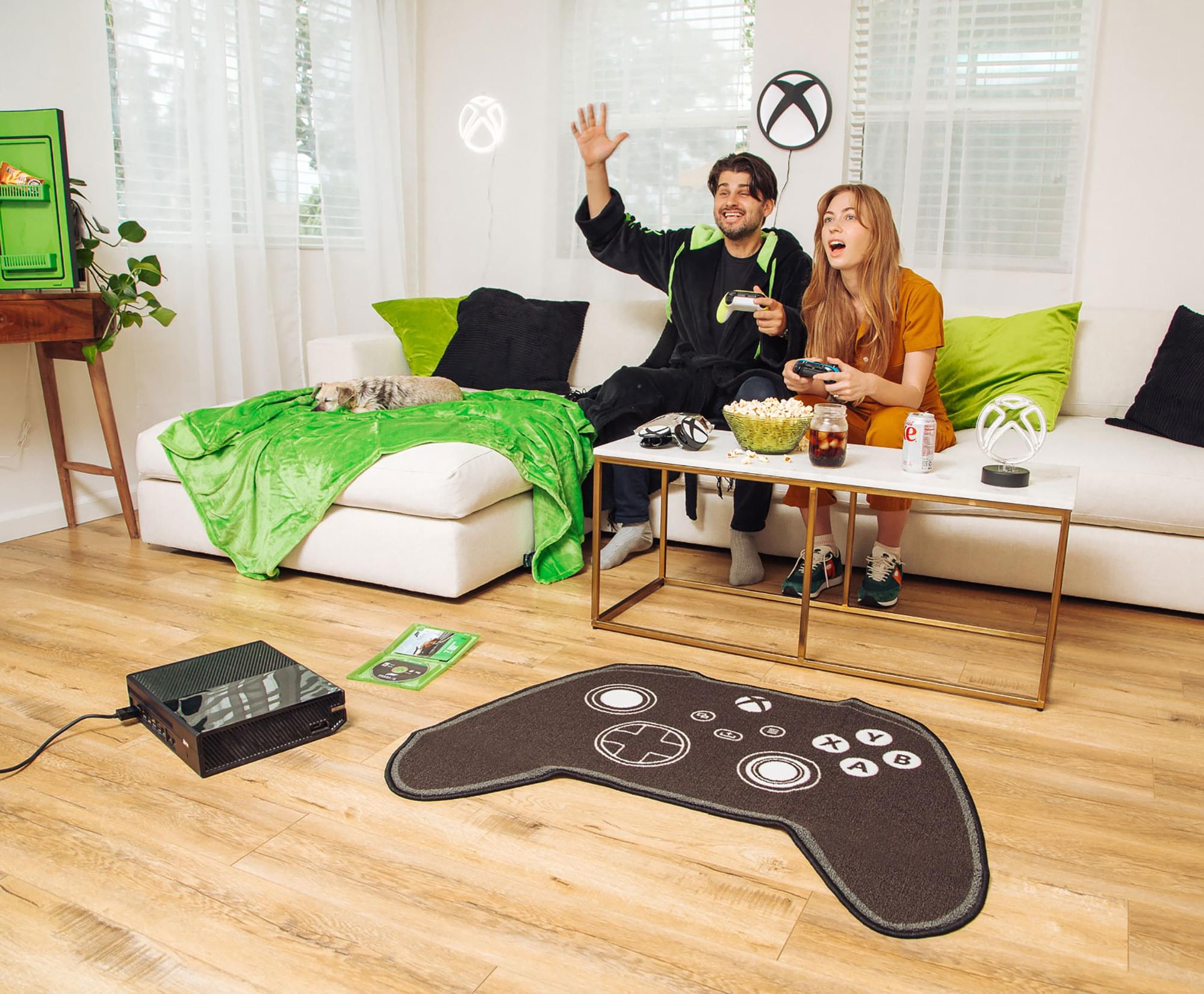 Xbox Controller Area Rug | 39 x 28 Inches
