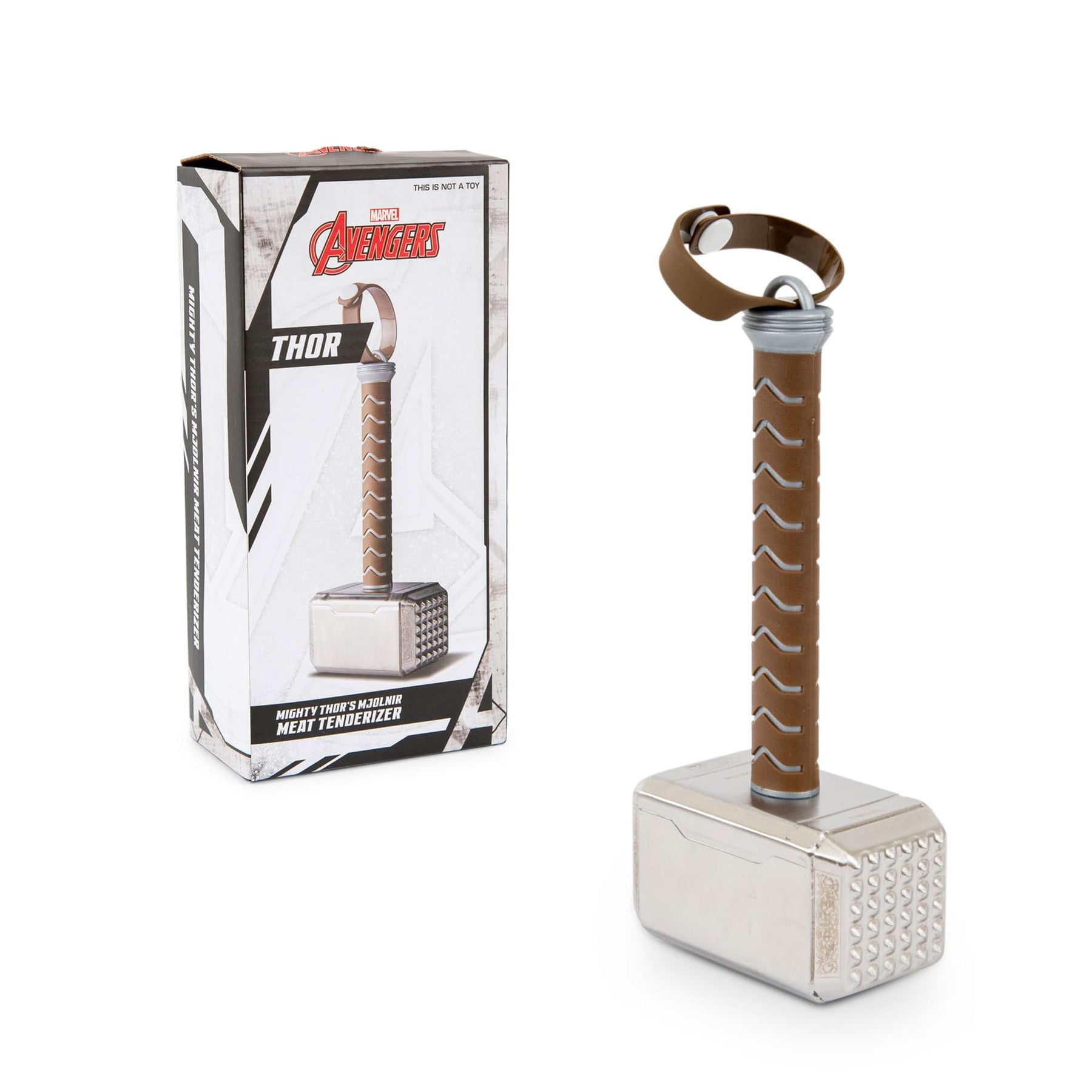 Marvel Mighty Thor Mjolnir Hammer Replica Stainless Steel Meat Tenderizer