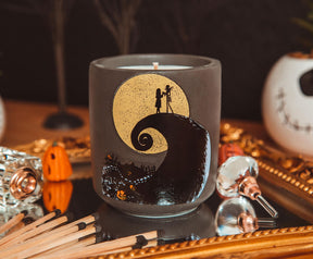 Disney The Nightmare Before Christmas 7-Ounce Scented Candle In Concrete Jar