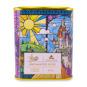 Disney Princess Home Collection 11-Ounce Scented Tea Tin Candle | Belle