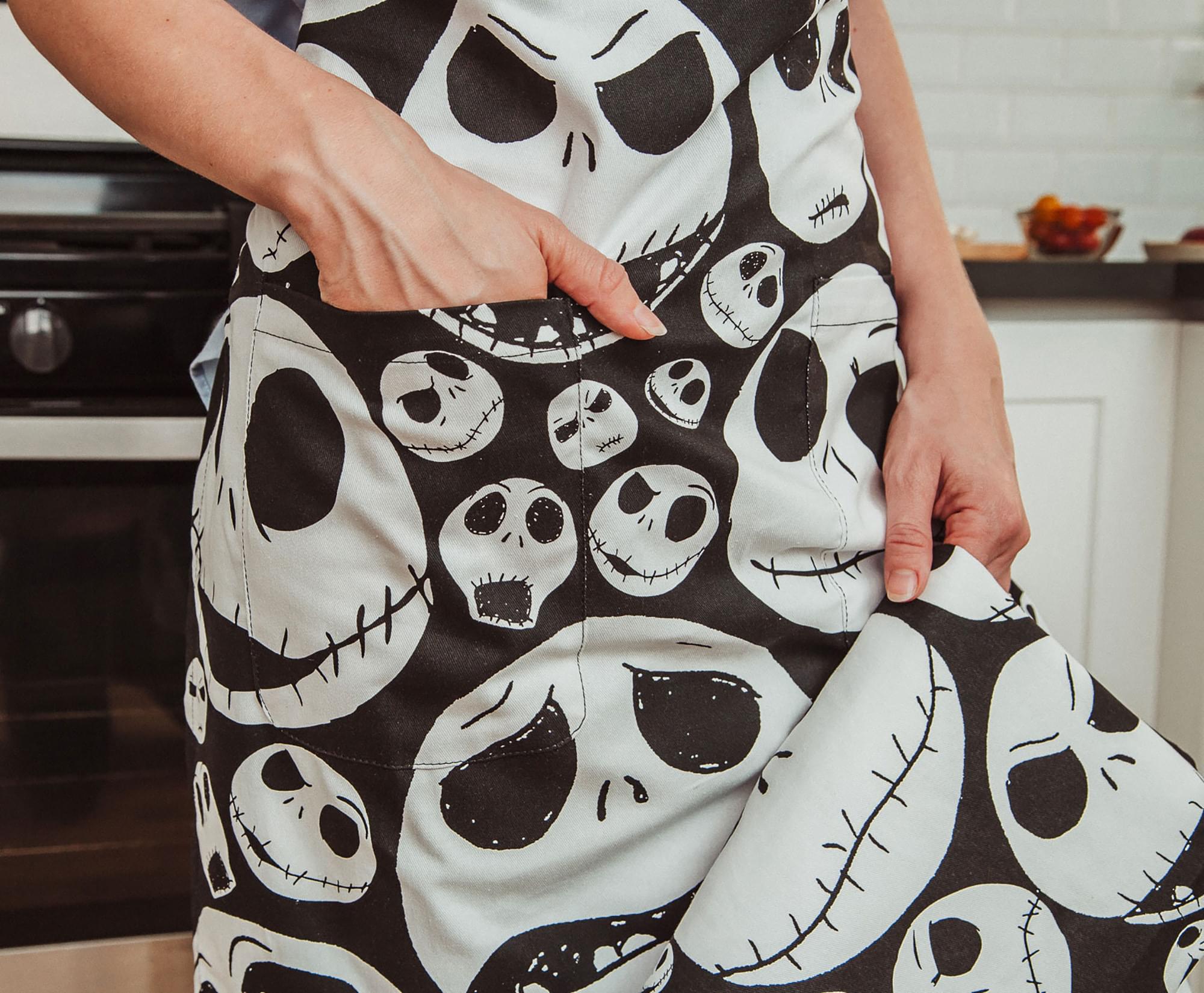 Disney The Nightmare Before Christmas Jack Skellington Faces Cooking Apron