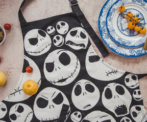 Disney The Nightmare Before Christmas Jack Skellington Faces Cooking Apron
