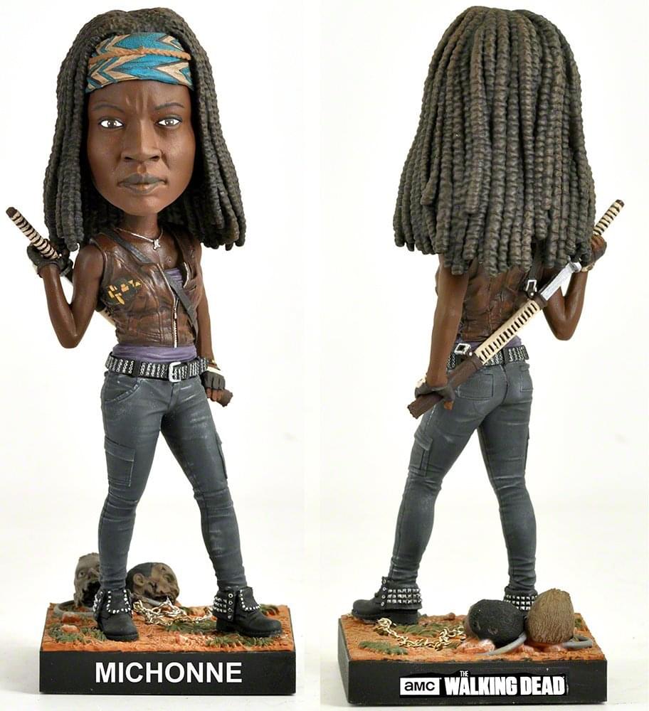 The Walking Dead 8" Polyresin Bobblehead, Michonne