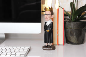 Royal Bobbles Notorious R.B.G. Ruth Bader Ginsburg Bobblehead | 8 Inches Tall