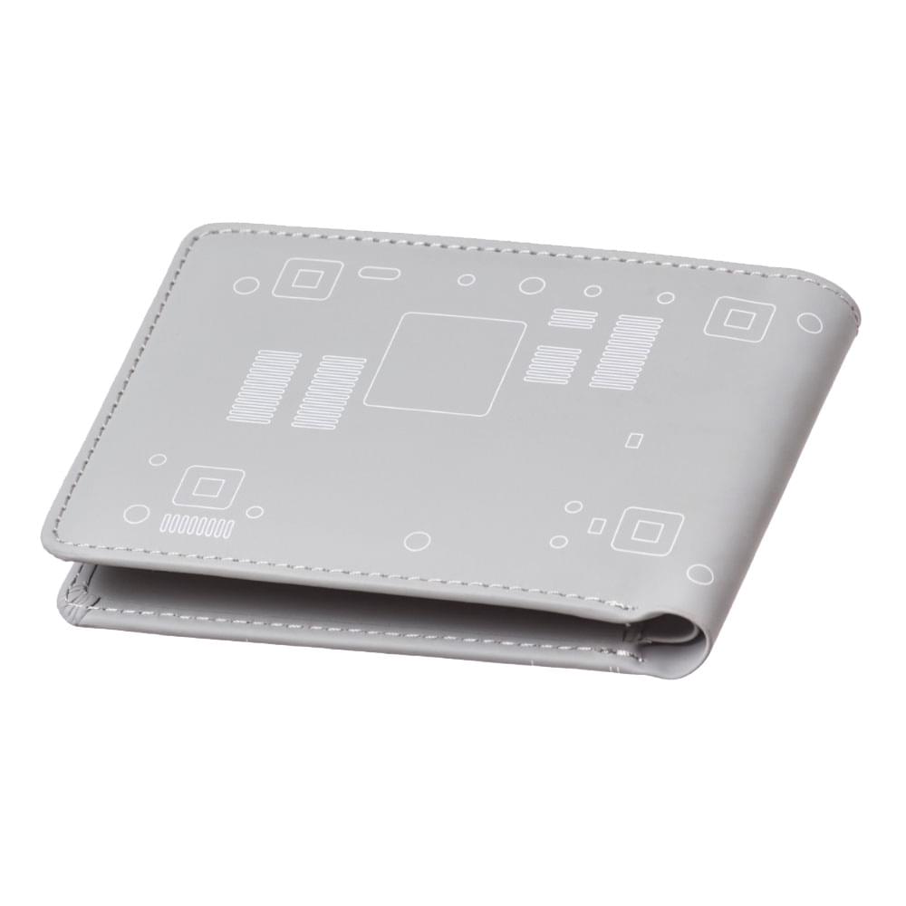 PlayStation PS1 Console Men's Bi-Fold Wallet Grey