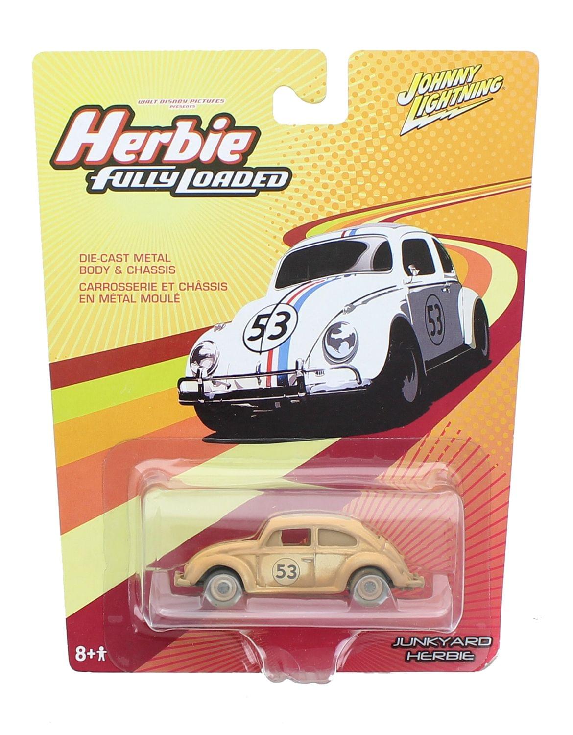 Herbie Fully Loaded 1:64 Johnny Lightning Diecast Car | Demolition Herbie