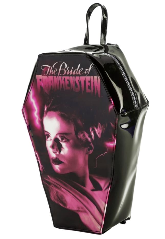 Universal Monsters Bride of Frankenstein Coffin Backpack