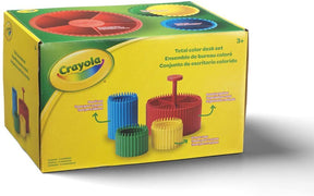 Crayola Ultimate 4 Piece Desk Organizer Set | Yellow | Blue | Red | Green