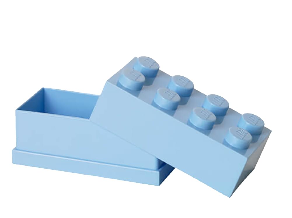 LEGO Mini Box 8, Light Blue