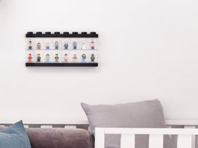 LEGO Minifigure 16 Compartment Display Case | Grey