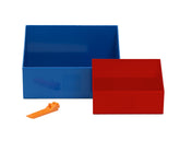 LEGO Brick 2 Piece Scooper Set  | Blue & Red