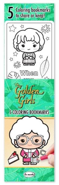 The Golden Girls DIY Coloring Bookmarks | Set of 5