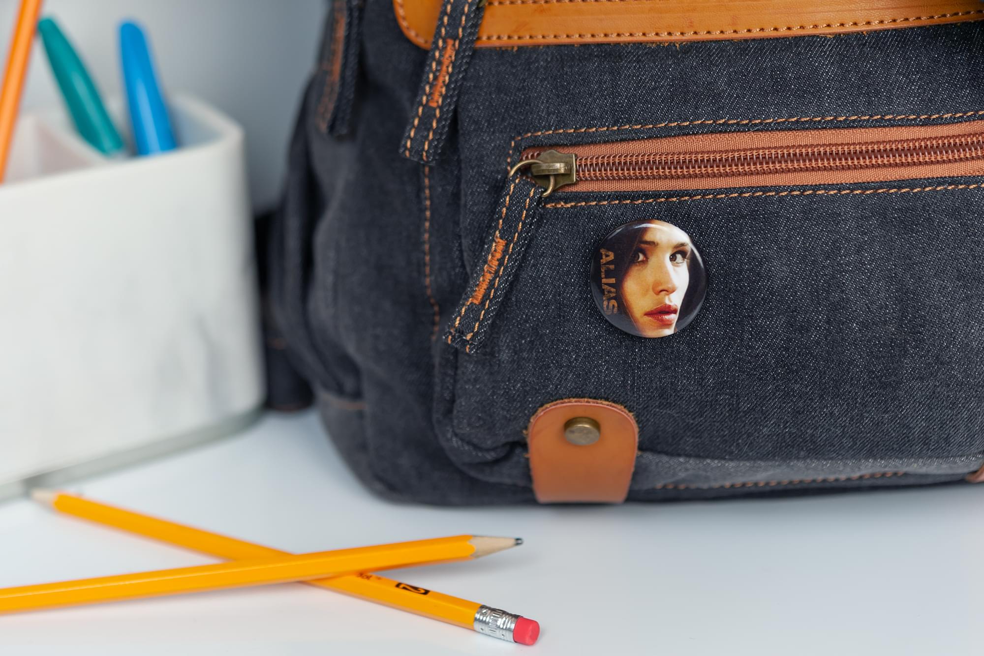 Alias Sydney Bristow Collectible Button Pin