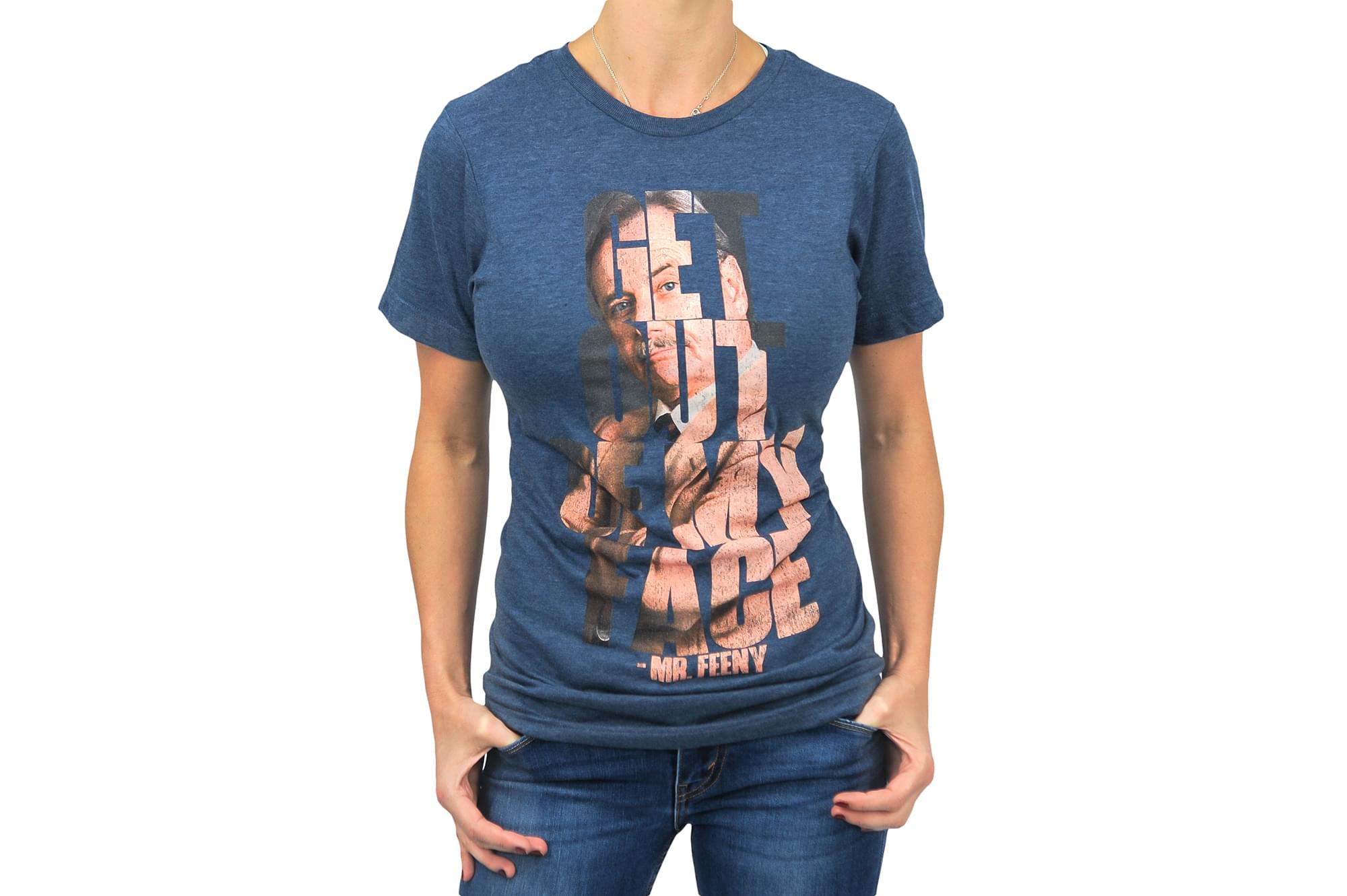 Boy Meets World Get Out Of My Face Adult T-Shirt - Blue