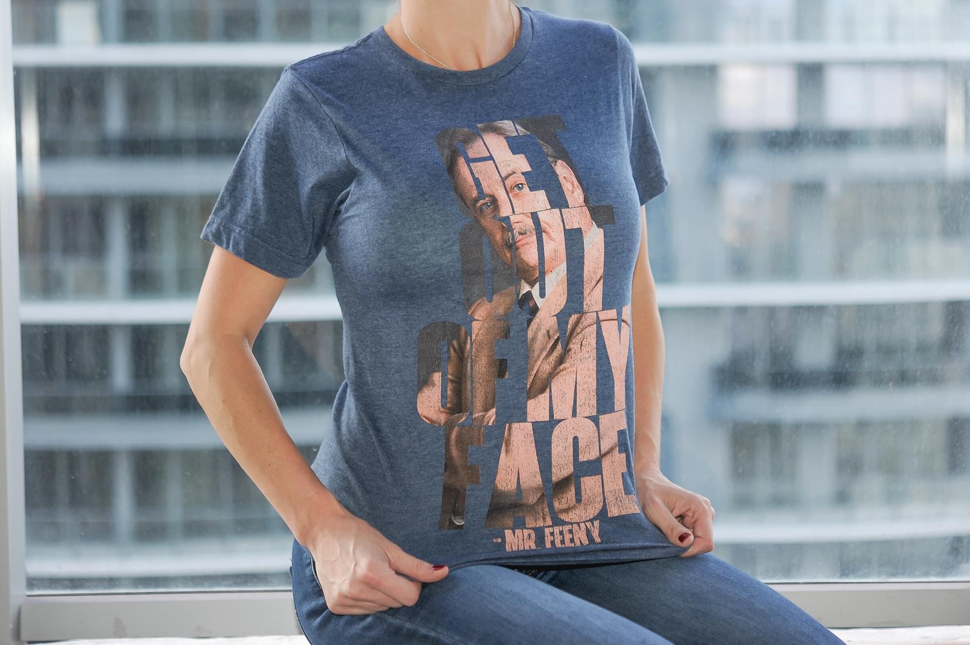 Boy Meets World Get Out Of My Face Adult T-Shirt - Blue