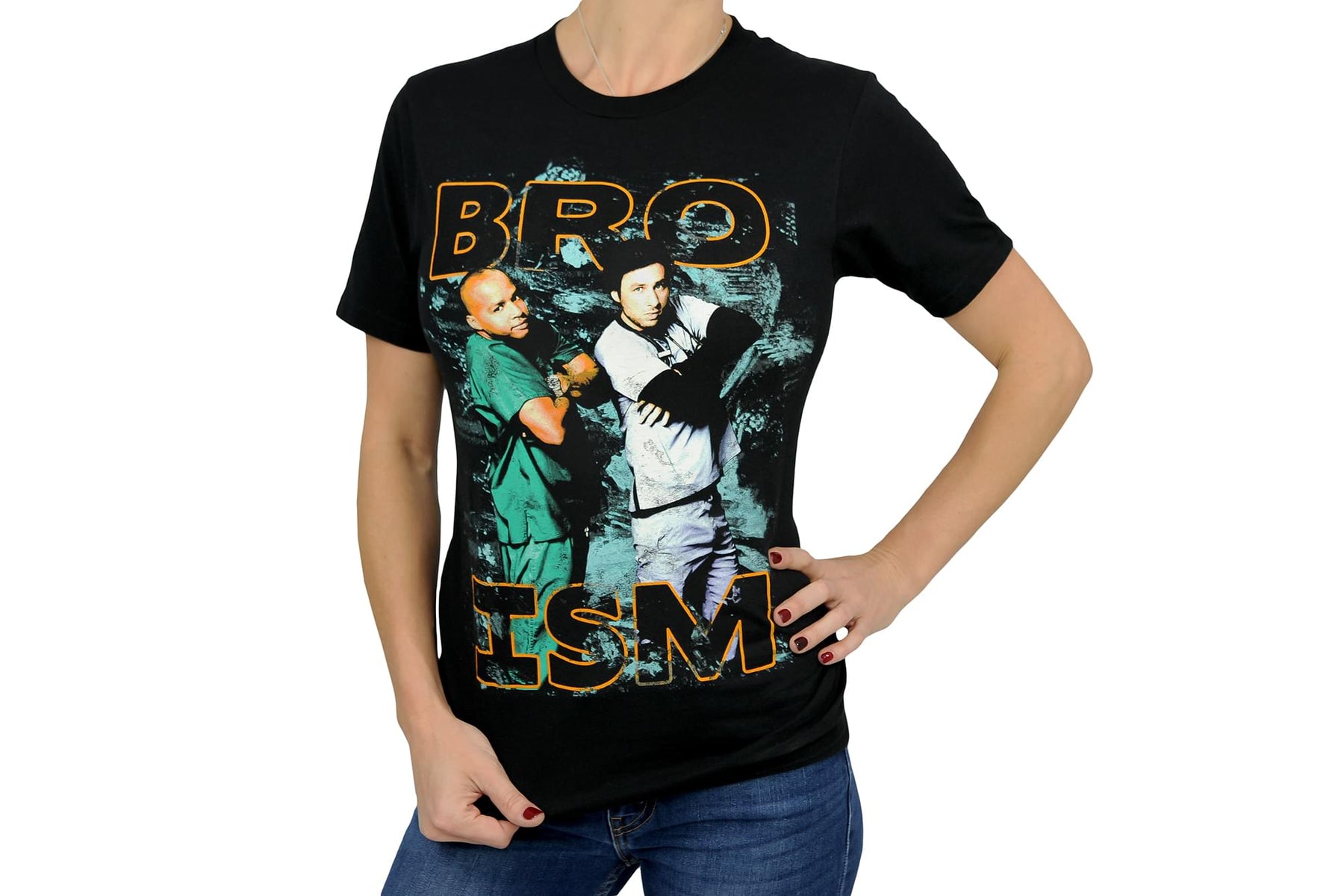 Official Scrubs Bro-ism Adult T-Shirt - Black