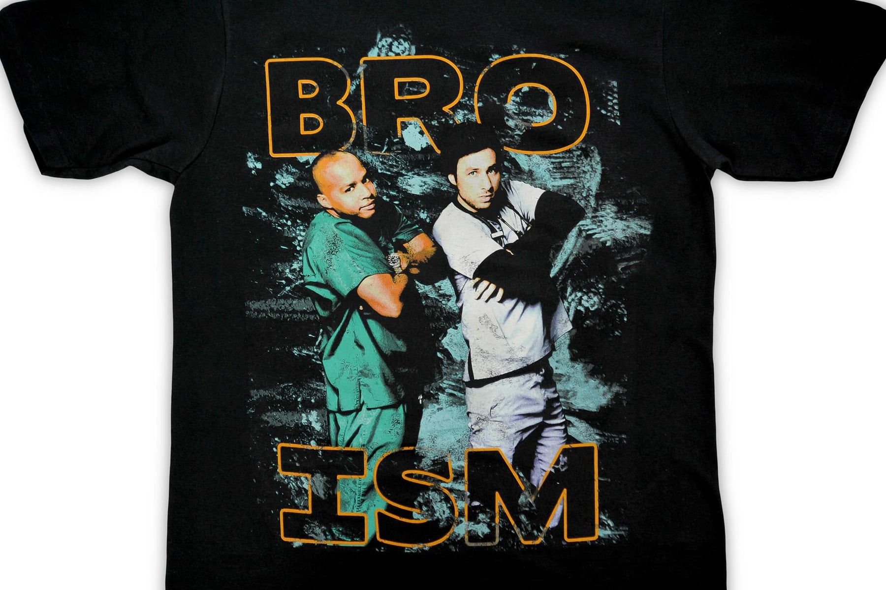 Official Scrubs Bro-ism Adult T-Shirt - Black