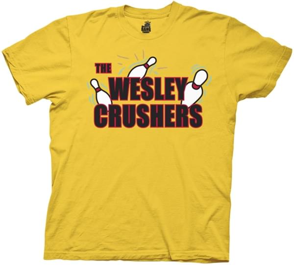Big Bang Theory The Wesley Crushers Bowling Shirt Adult