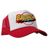 Big Bang Theory Bazinga Red Trucker Hat