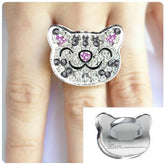 Big Bang Theory Soft Kitty Crystal Ring