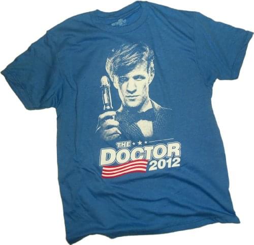 Doctor Who Election 2012 Adult T-Shirt