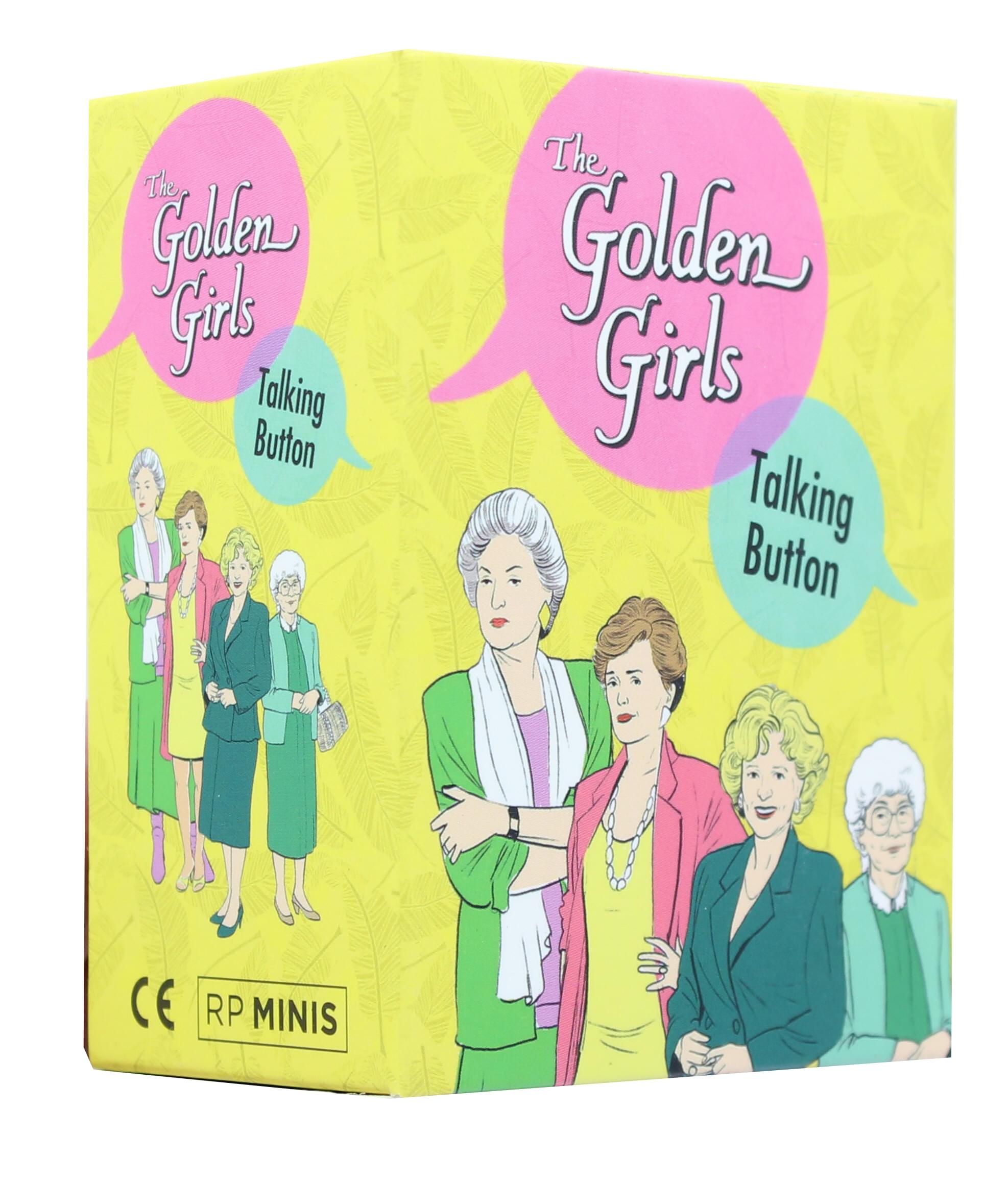 The Golden Girls Talking Button and Mini Book Kit