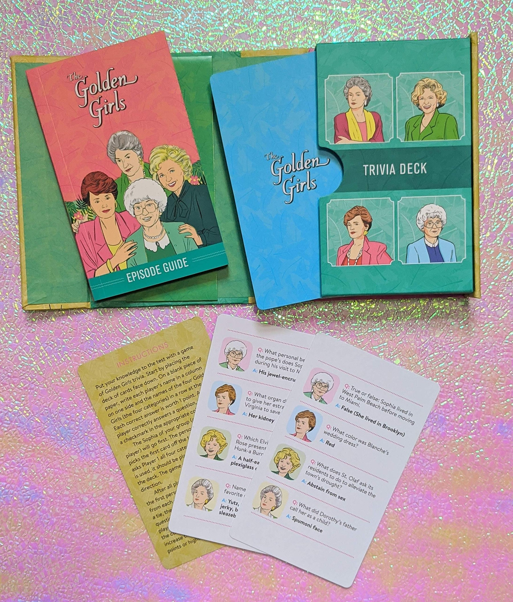 The Golden Girls Trivia Card Deck and Episode Guide