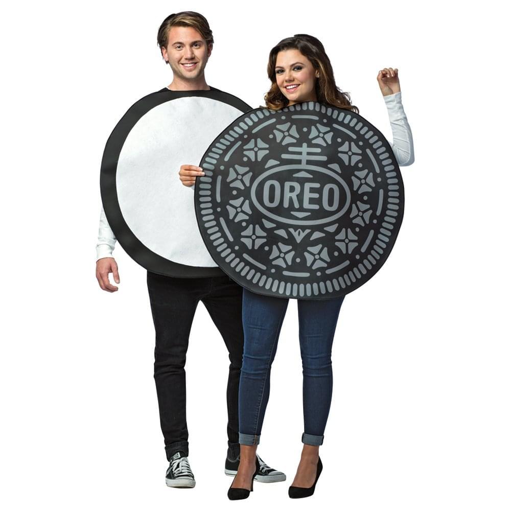 Oreo Cookie Adult Couples Candy Costume