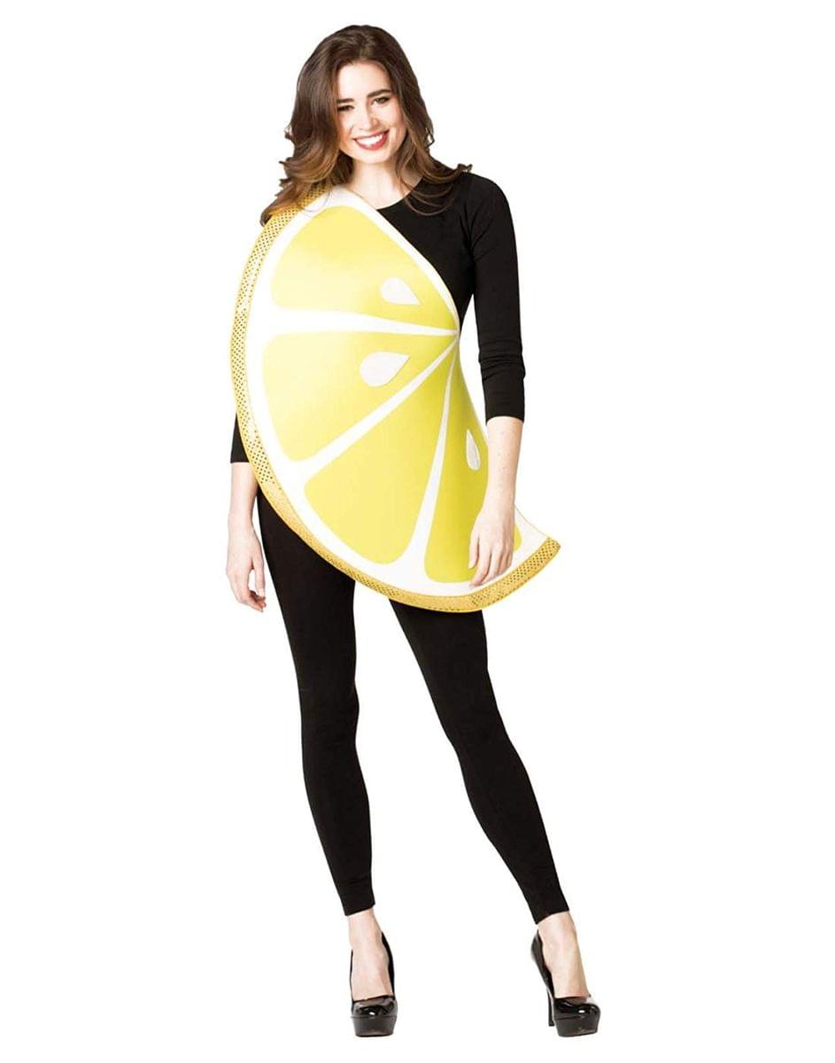 Lemon Slice Adult Costume - One Size