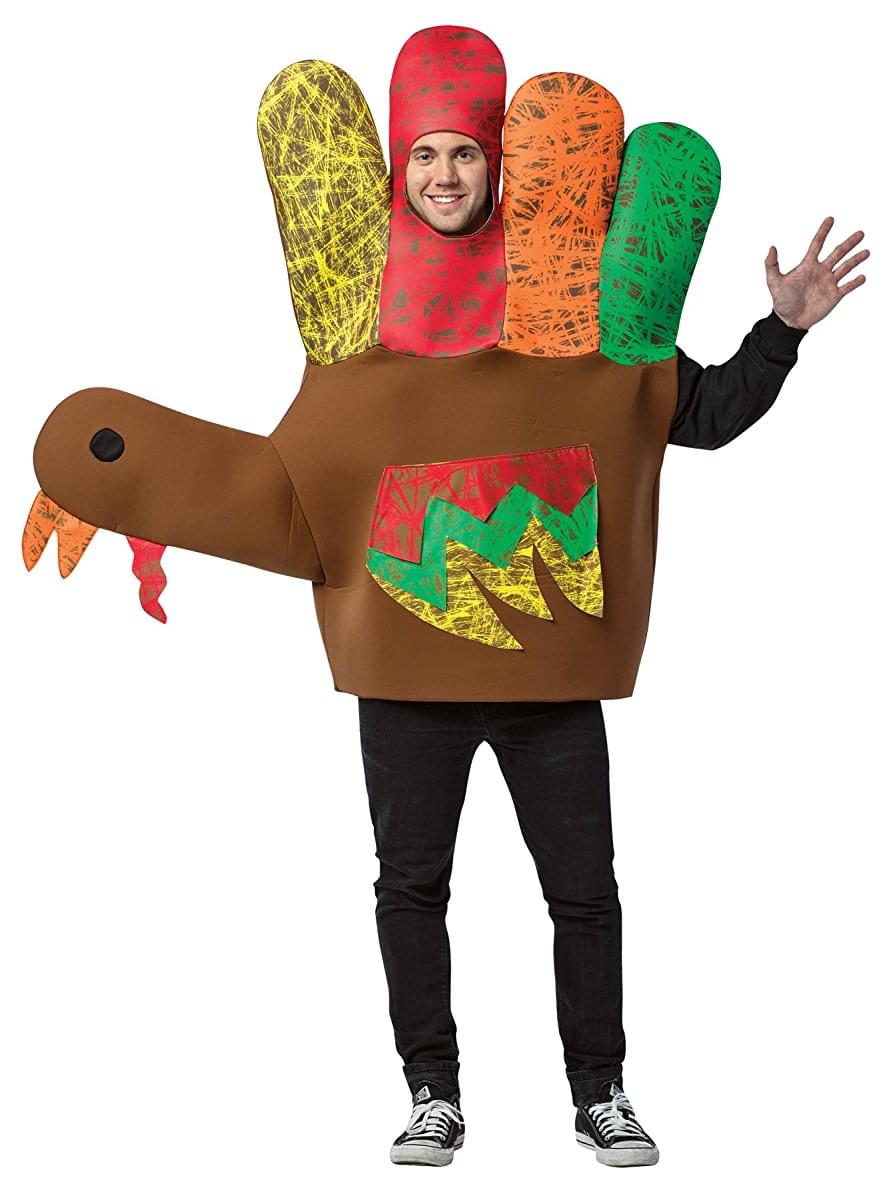 Hand Turkey Adult Tunic Costume