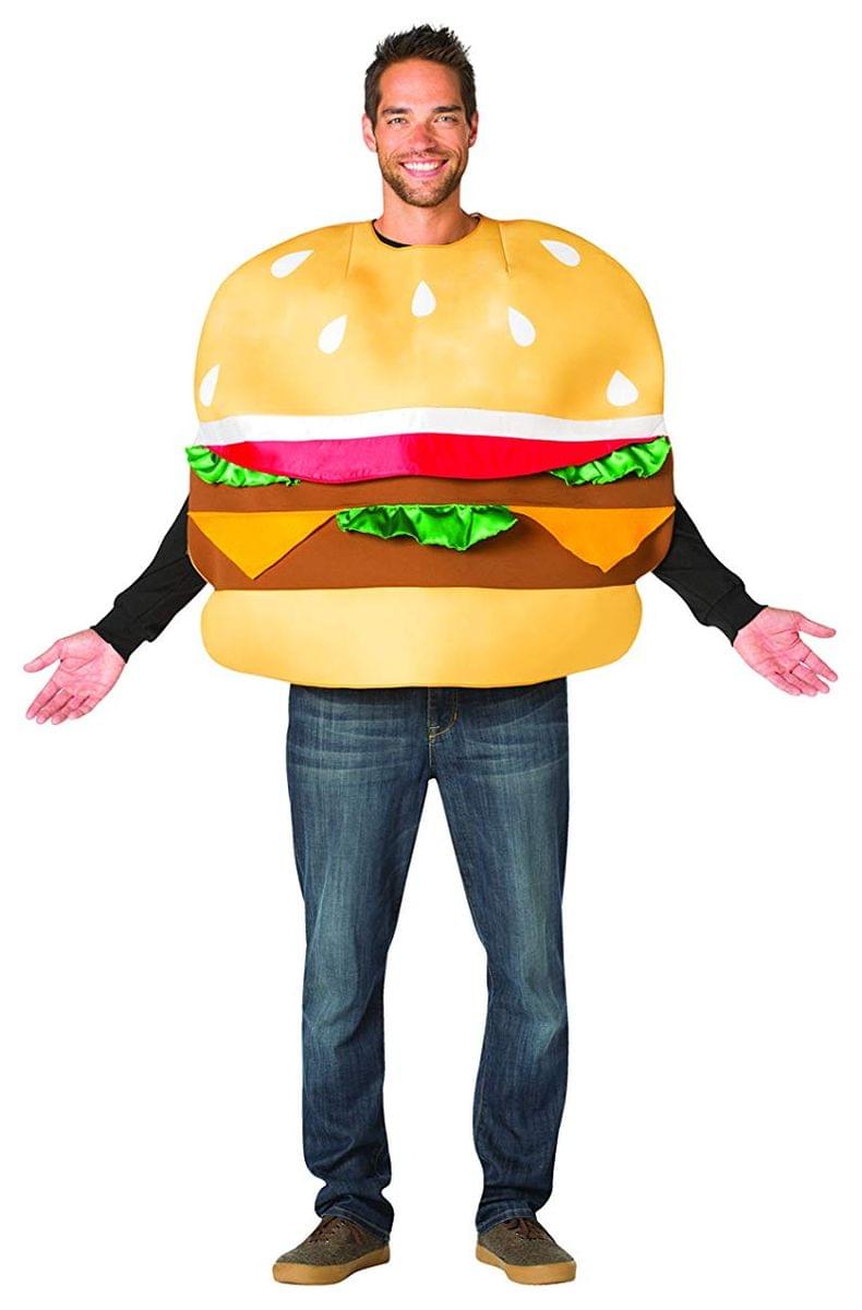 Slider Cheeseburger Adult Costume - One Size