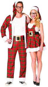 Hipster Ms. Claus Adult Costume